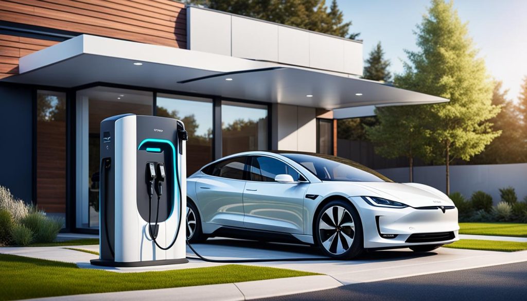 Elektrische auto oplaadinfrastructuur thuis