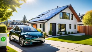 Elektrische auto opladen bij huis