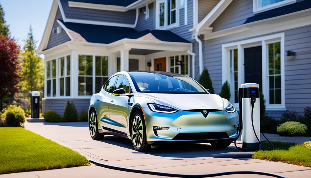 Elektrische auto opladen thuis
