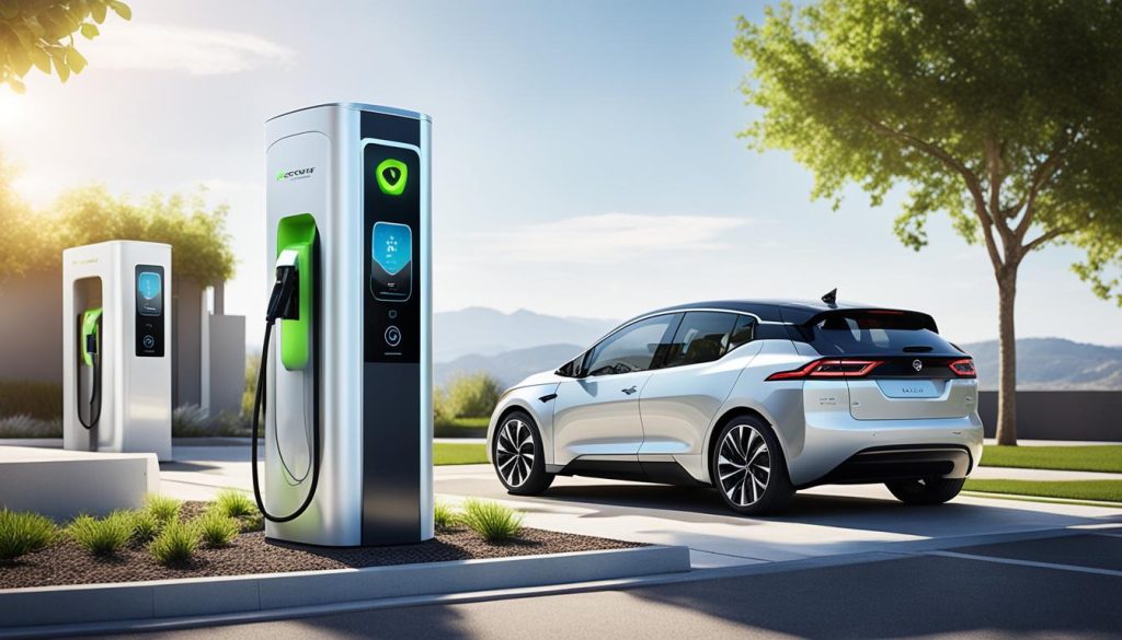 Huis oplaadstation voor elektrische auto's