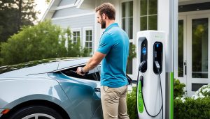 Huiselijk laadpunt voor EV's
