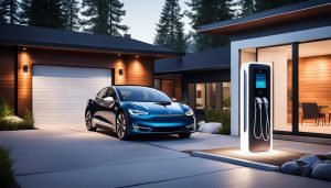 Huiselijk oplaadpunt voor elektrische auto's