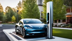 Huiselijk oplaadpunt voor elektrische voertuigen