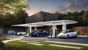 Huiselijk oplaadstation voor EV's