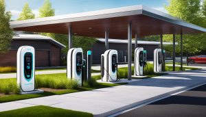 Huiselijk oplaadstation voor EV's