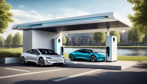 Huislaadpunt voor elektrische voertuigen