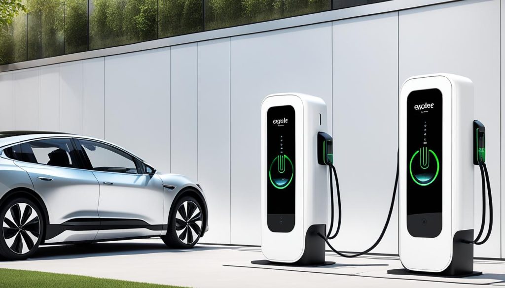 Laadstation voor thuis elektrisch voertuig