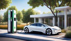 Laadstation voor thuis elektrische voertuigen