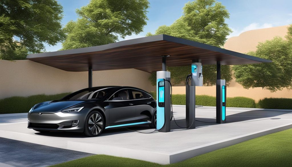 Persoonlijk oplaadstation voor elektrische voertuigen