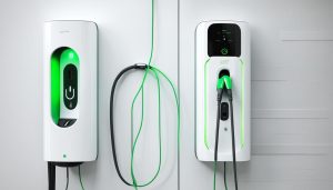 Thuis oplaadpaal voor elektrische auto's