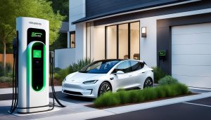 Thuis oplaadstation voor elektrische wagens