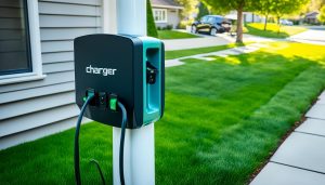 Thuislaadpunt voor EV's