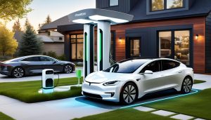 Thuislaadpunt voor elektrische auto's