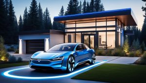 Thuislaadpunt voor elektrische voertuigen